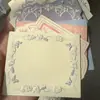 Infeel.Me Série Sonhos Antigos Wenyan Blocos Adesivos Letterpress Blocos Adesivos Artísticos Embossados para Diário Material de Papel Escrevível