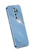 Para Samsung S22ultra funda de teléfono móvil de agujero fino galvanizado 21 suave a51 silicona simple a12 anticaída 72 funda protectora
