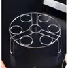 Soporte multifuncional para el hogar de acero inoxidable 304, pies altos y bajos, rejilla para vapor, rejilla para huevos al vapor, rejilla de aislamiento, rejilla para arroz al vapor, engrosado