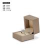 Caja de Anillo Propuesta PU Colgante Collar Conjunto Caja de Almacenamiento Caja de Empaque de Regalo para Joyería Caja de Regalo Suministro Directo de Fábrica