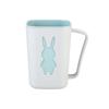 Taza de Cepillo de Dientes de Conejo de Dibujos Animados para Pareja Baño Doble Capa Dos Colores Corazón Taza de Cepillo de Dientes Almacenamiento de Cepillos de Dientes Taza para Enjuague Bucal