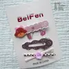Conjunto Fofo de Presilhas de Cabelo Estrela de Cachorrinho Desenho Animado para Meninas Presilhas para Franja Presilhas para Cabelos Rebeldes Presilhas Laterais para Crianças Acessórios de Cabelo