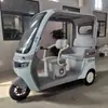 Triciclo Eléctrico con Cobertizo Integrado Edición de Lujo Alta Potencia Licenciado Triciclo Eléctrico para Mujeres y Ancianos con Cobertizo