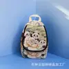 Mochila Bordada Estilo Étnico con Diseños de Gato, Elefante y Conejo, Mochila Pequeña de Lona para Viaje en Yunnan