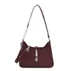 Bolso Retro de Media Luna para Debajo del Brazo para Mujer 2026 Modelo Nuevo de Gama Alta Elegante Simple Versátil Bolso de Hombro de Mano Estilo Francés