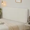 Funda de Mesita de Noche Todo Incluido de Terciopelo de Maíz Bolsa Suave a Prueba de Polvo Universal Simple Funda de Mesita de Noche Funda Protectora para Respaldo de Cama Escandinavo