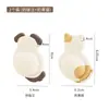 Almofada Anti-Colisão para Animais de Estimação Fofos de Silicone Borracha Macia Adesivo de Porta Artefato Anti-Colisão Adesivo de Parede Traseira da Porta da Geladeira Almofada Amortecedora de Pinguim Panda