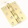 Bisagra Plana de Acero Inoxidable Color Bronce Negro Chapado 4 Pulgadas 5 Pulgadas Bisagra Engrosada con Cojinete Puerta de Madera Plegable Bisagra de 4 Pulgadas