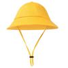 Salida de Otoño para Estudiantes de Primaria, Sombrero Amarillo Pequeño Especial, Sombrero de Pescador para Niños, Salida de Primavera Jardín de Infancia, Sombrero de Algodón Puro con Logo de Diseño Personalizado