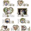 Suministros para Bodas Transfronterizos, Nuevos Productos de Madera, Marcos de Fotos con Letras Inglesas 'Love', Manualidades, Decoraciones Creativas para el Hogar, Adornos