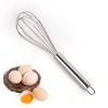 Batidor de huevos manual de acero inoxidable, multiusos, para crema y clara de huevo, batidora de mano, utensilio de cocina para hornear.