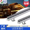 Lámpara de lavado de pared para iluminación de edificios de 18 W, lámpara LED de lavado de pared de ingeniería no estándar, lámparas de lavado de pared exteriores para exteriores, fabricantes de lámparas de lavado de pared para exteriores de 24 W