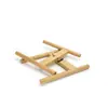 Soporte de Flores de Madera para Producción de Fábrica Soporte para Macetas de Balcón Doméstico Ensamblable Ajustable Soporte de Madera para Macetas