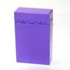 Pacote com 20 Porta-Cigarros Espelhado, Porta-Cigarros Portátil Masculino, Porta-Cigarros de Plástico, Caixa de Armazenamento para Cigarros, Venda por Atacado de Porta-Cigarros
