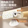 Portarrollos de Papel de Cocina, Engrosado, Estante de Almacenamiento de Servilletas Montado en Pared sin Taladro, Portarrollos de Papel Multifuncional para el Hogar, Venta al por Mayor