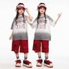 Traje de dança jazz para meninas Traje de apresentação de show de jazz Traje de dança de rua para meninas Traje infantil de hip hop e hip hop