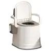 Vaso Sanitário Portátil para Idosos, Bacio Plástico Portátil, Urinol Noturno para Adultos, Comadre Interna, Cadeira Assento Sanitário à Prova de Odores