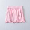 Ballet Menina Esticar Cintura Saia Verão Feminino Nova Moda babada Guarda-chuva Saia Modal Saia