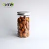 Botella de Plástico Transparente de 350ml Tarro para Empaque de Regalo Tarro Sellado Grado Alimenticio para Comida de Mascotas Tarro de Plástico para Nueces Tarro de Plástico Redondo