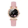 Relógio Feminino Popular Transfronteiriço Cravejado de Diamantes, Relógio de Cinto Feminino Moderno e Versátil, Relógio de Quartzo Casual Simples Estilo Ins