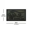 Promoção Imperdível Fornecimento Hexagrama Bordado Leão Tático Bordado Palácio Israelense Patch de Emblema Hebraico