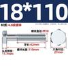 Tornillo hexagonal externo galvanizado de grado 4.8, varilla roscada de alta resistencia, M6, M8, M10, M12, M14, M16, M20-M30 mm