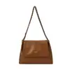 Bolsa de Ombro Corrente Versátil Tendência Outono Inverno Retrô Bolsa de Grande Capacidade para Mulheres 2025 Nova Bolsa Casual Luxo Leve Transversal