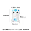 Plata Pura 999 Lindo Dibujo Animado Suerte Mahjong Pony Cuentas Espaciadoras DIY Pulsera de Cristal Caballo del Zodiaco Accesorio