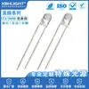 F3/3MM cabeça redonda sem moldura LED colorido em linha indicador de luz conta-gotas perna longa perna curta luz de energia emissora de luz tubo secundário