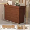 Balcão de Caixa de Canto 2026 Novo Modelo Recepção de Hotel Pequeno Balcão de Recepção Loja de Roupas Loja de Conveniência Restaurante Moderno Balcão de Bar
