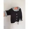 [Opción de Calidad] Conjunto de Dos Piezas para Niña de Punto Dulce para Otoño con Pantalones Cortos