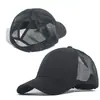 Gorra Infantil Verano Estilo Coreano Versátil Agujero para Cola de Caballo Gorra de Béisbol Hombres y Mujeres Exterior Protección Solar Transpirable Malla de Sombra Gorra Mujeres