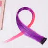 Soporte para una generación de cabello] peluca de color pieza de cabello lacio peluca de oreja colgante clip para peluca de tinte tira de peluca de tinte para reflejos