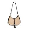 Bolsa Feminina Elegante Bolsa Bolinho Nova Tendência Outono 2025 Moda Casual Textura Bolsa de Ombro Único Transversal