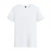 Camisetas de Alta Gama de Manga Corta de Color Sólido Ropa de Trabajo Uniformes de Graduación Camisas para Eventos Culturales Publicitarios Reunión de Clase Bordado Al Por Mayor