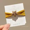 Diadema de Toalla con Estrellas a Cuadros para Niñas 2026 Nueva Cuerda para el Cabello de Alta Elasticidad para Coletas de Niñas