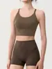 Top de Yoga Feminino 2026 Novo Modelo com Bojos, Regata para Corrida, Fitness, Treinamento de Pilates, Roupa Íntima Esportiva Profissional