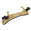 Almohadilla de hombro para violín IRIN de 4/4 3/4 de grosor, esponja de madera maciza, hombro ajustable, accesorios para violín