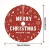 Nueva Falda para Árbol de Navidad con Diseño de Mejor Venta en Amazon Decoración para Base de Árbol Impresión Digital Suministros Navideños Decoraciones