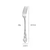 Cuchillo y Tenedor para Bistec al por Mayor Tenedor Cuchara Europeo Vajilla para Comida Occidental Juego de Cuchillo y Tenedor para el Hogar Cuchillo y Tenedor para Bistec de Acero Inoxidable Cuchara