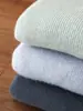 Prenda de Punto de Cachemira con Media Cremallera para Hombre 25 Otoño e Invierno Cuello Polo Capa Base Prenda de Punto Estilo Perezoso Top de Punto con Solapa de Color Contrastante