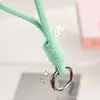 Lanyard Multicolor para Teléfono Móvil Cuerda Corta Anti-Pérdida para Muñeca Cuerda de Algodón Tejida a Mano Accesorios de Joyería DIY Colgante para Llavero