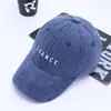 Gorra de Béisbol para Hombre y Mujer Comercio Exterior Transfronterizo Lavada Vieja Todas las Combinaciones Bordada con Letra Bordada Algodón Suave Gorra Superior