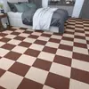 Alfombrillas de Suelo Adhesivas Transfronterizas para Empalmar para Dormitorio, Sala de Estar, Vivienda de Alquiler, Anticolisión, Pegatinas de Suelo Antideslizantes, Pegatinas de Renovación de Cobertura Total Comercial