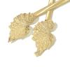 Venta caliente de Taobao, cadena de cintura elástica de moda coreana para mujer, elegante cadena de cintura de resorte decorativa con hebilla de hoja de arce de metal al por mayor