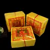 Papel dorado quemado de 8 pulgadas, colorido, para coche, Gong Jin Tai Sui, puerta dorada, papel dorado, gran cabello dorado, Wang Lai Jin, Festival Qingming, papel amarillo, papel moneda