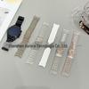 Pulseira curvada com fecho borboleta e dupla pressão para Samsung Galaxy Watch 4/5