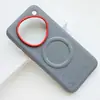 Adecuado para Funda de Teléfono tipo Puf Nubia M153, Asistente de IA tipo Puf Magnético, Funda Protectora de Cuero Liso Estampado de Cobertura Total Anti-Caídas