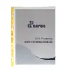 Bolsa para Arquivo Anti-estática com 11 Furos A4 Sala Limpa Especial Bolsa para Arquivo ESD Pasta com Folhas Soltas Anti-estática