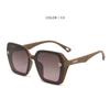 Gafas de Sol para Mujer de Gama Alta Transfronterizas, Gafas de Sol Modernas y Tendencia, Forma Cóncava de Pasarela, Gafas de Sol Pequeñas que Resaltan el Rostro